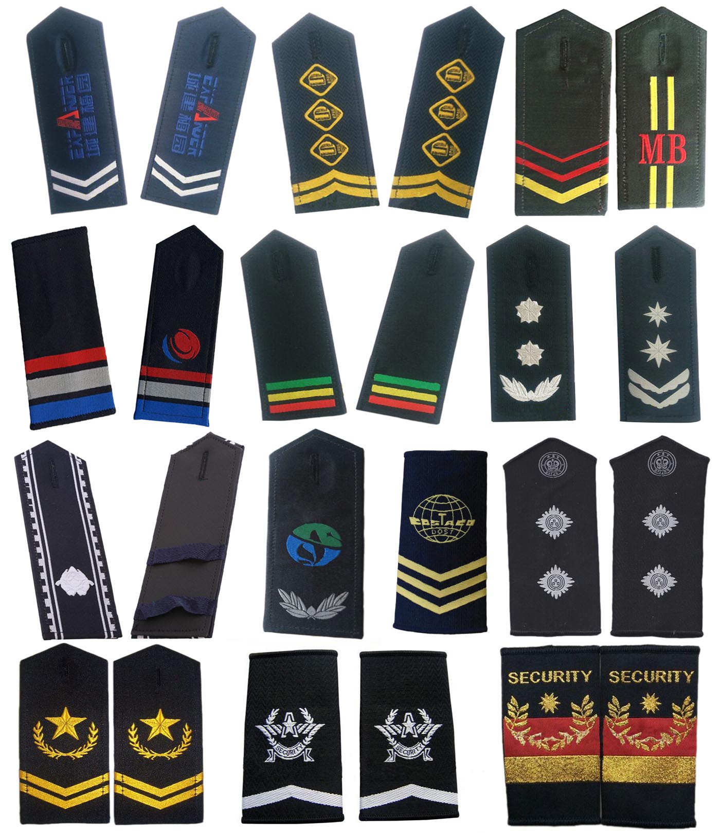 Woven epaulettes 2