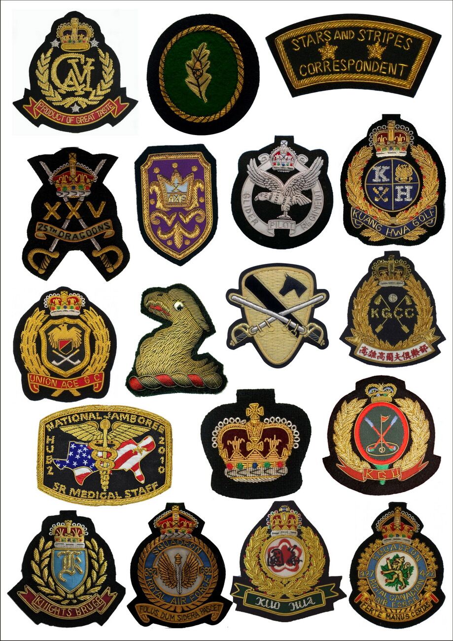 Bullion badges 1