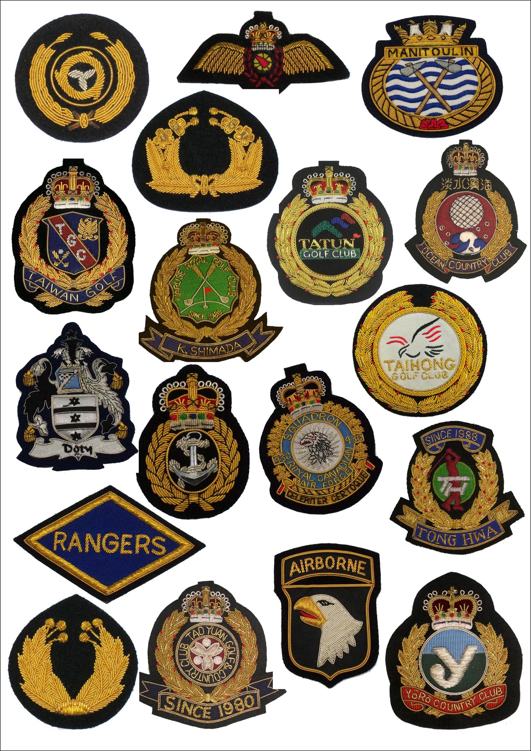 Bullion badges 1