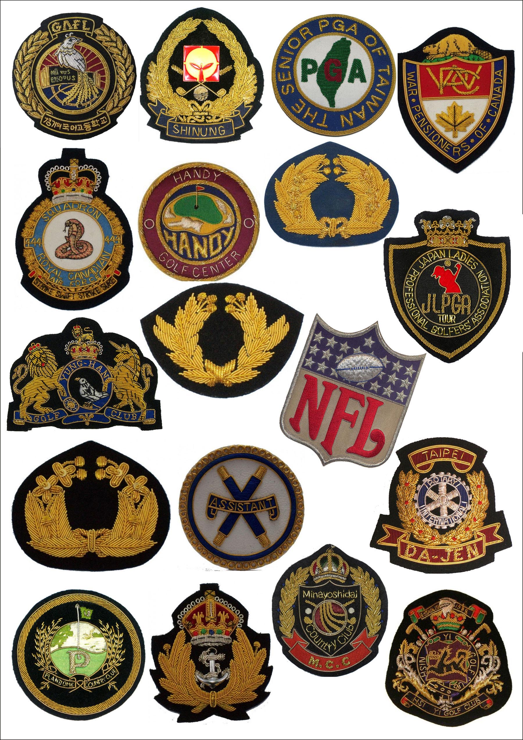 Bullion badges 1