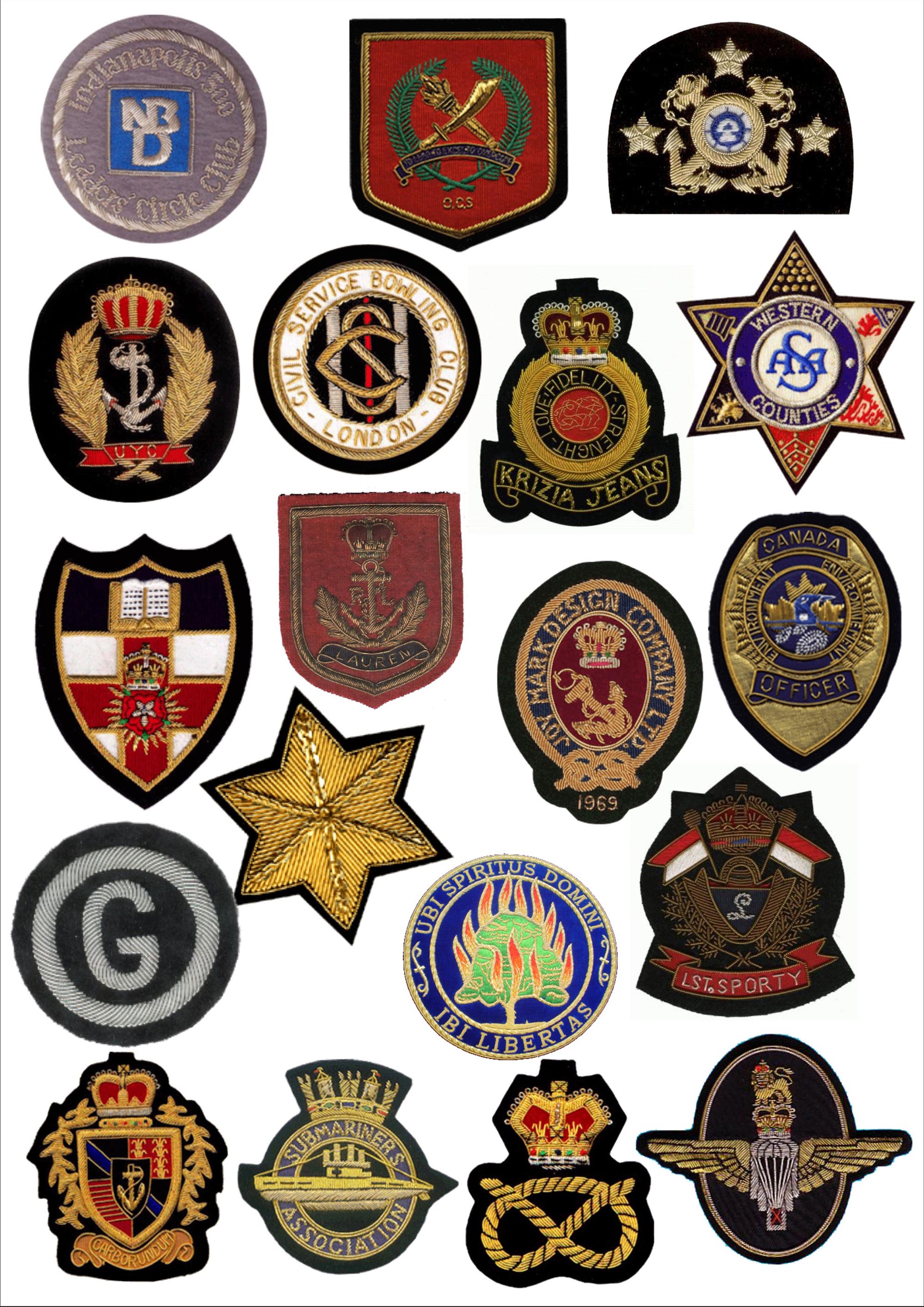 Bullion badges 3