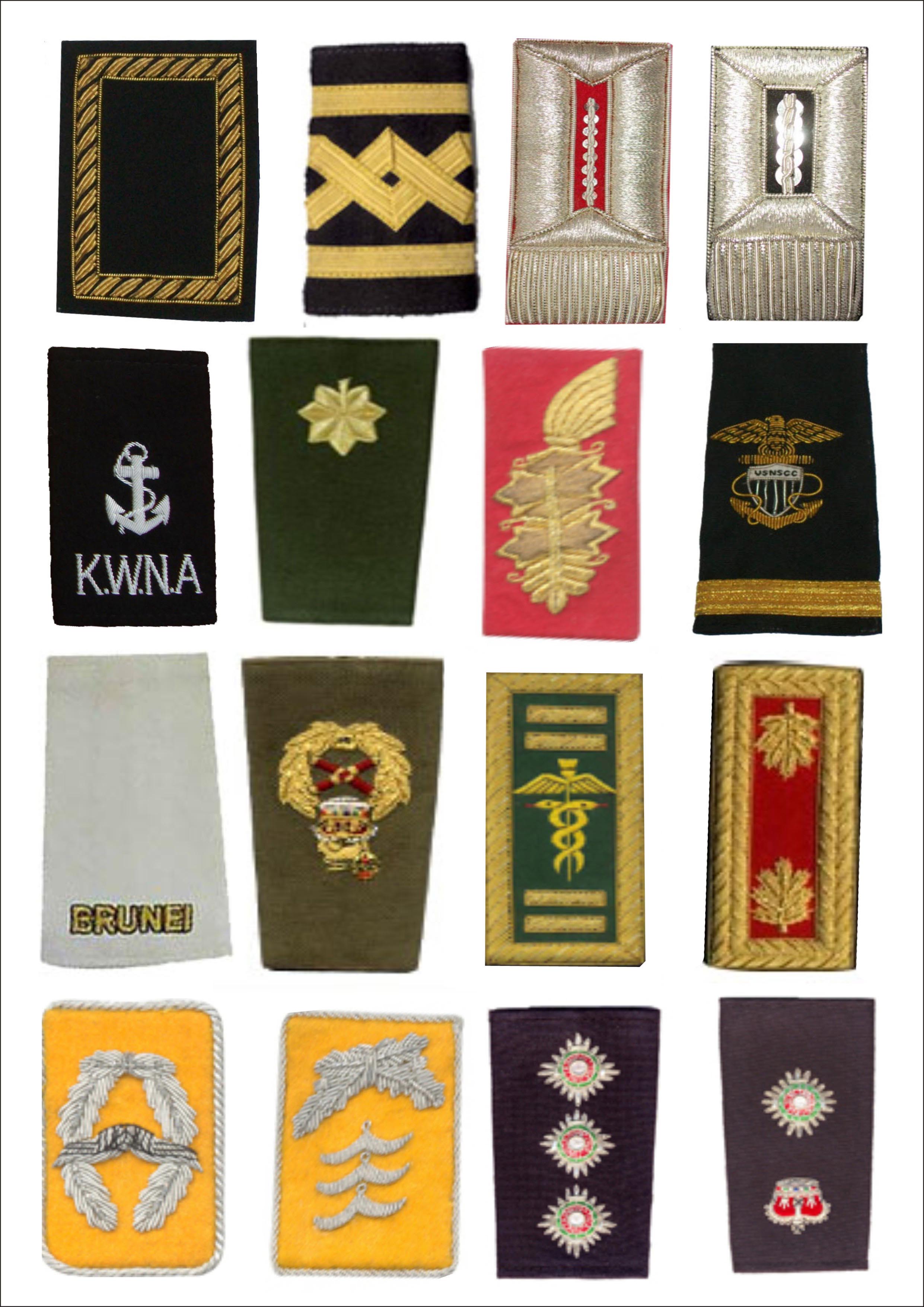 Handmade epaulettes 1