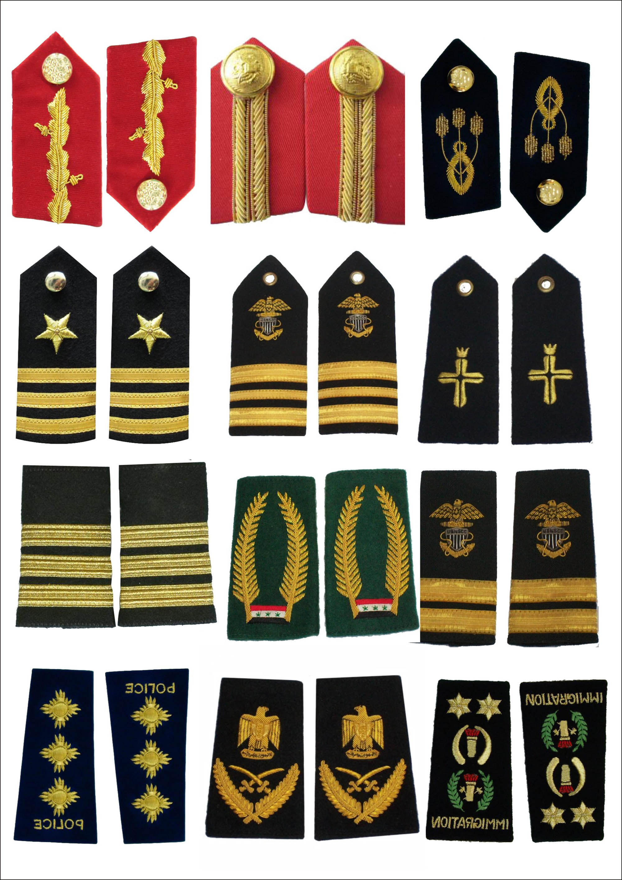 Handmade epaulettes 2