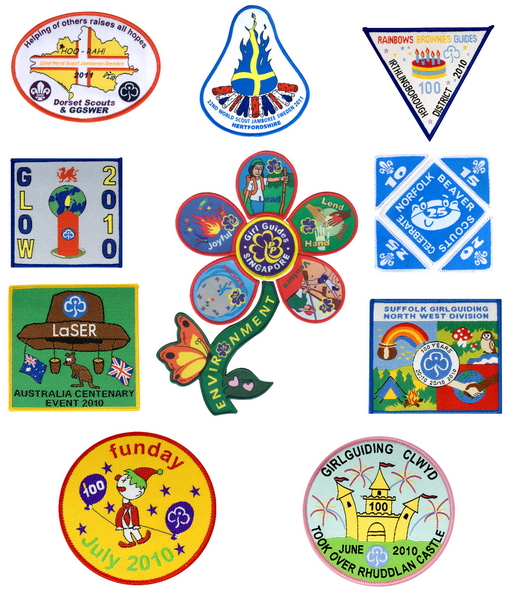 Woven scout patches 1