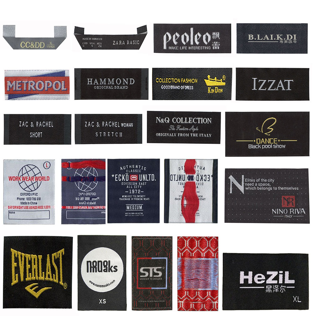  woven labels 16