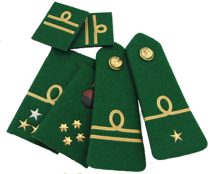 All Army epaulettes 