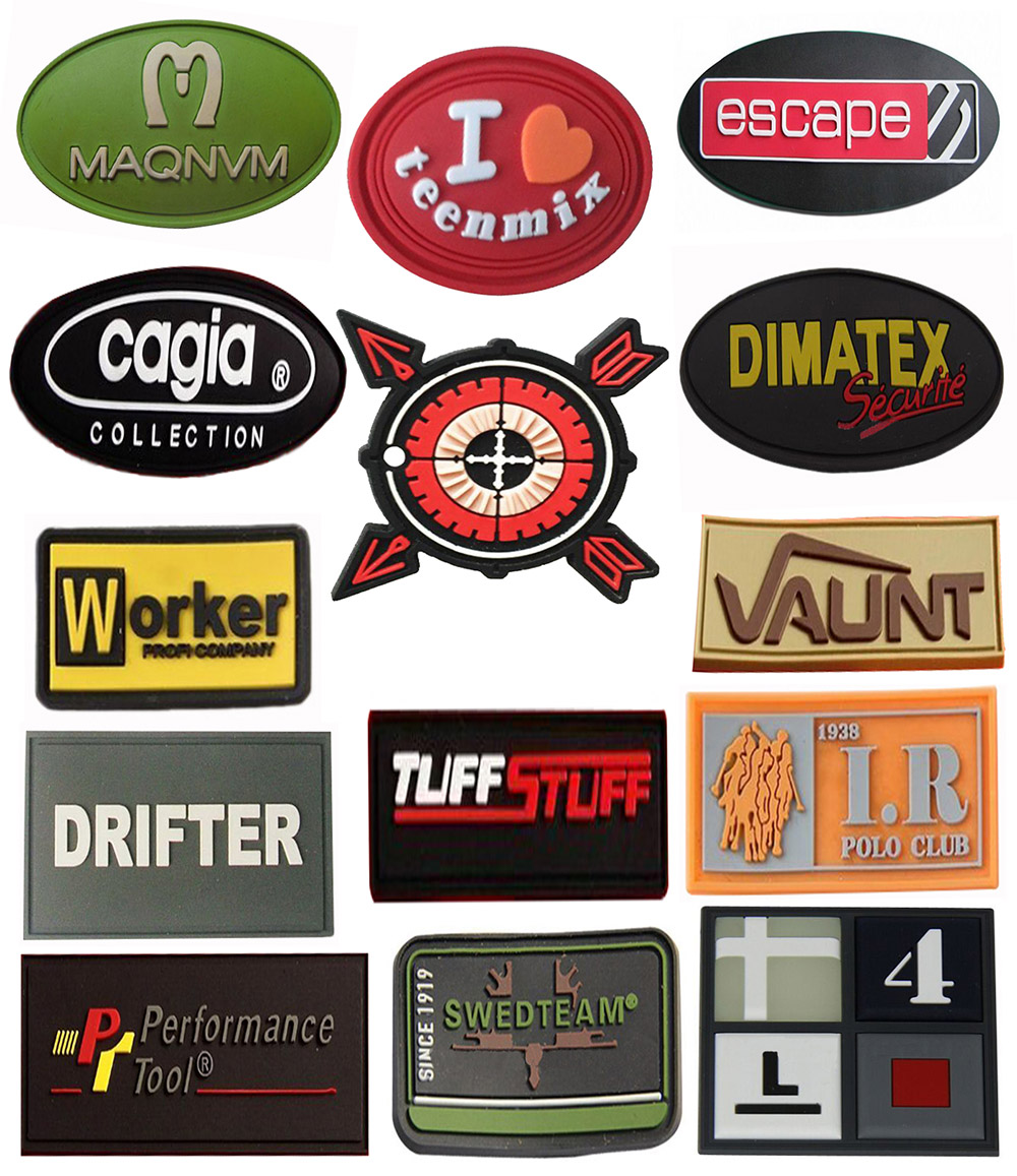 PVC labels & patches 1