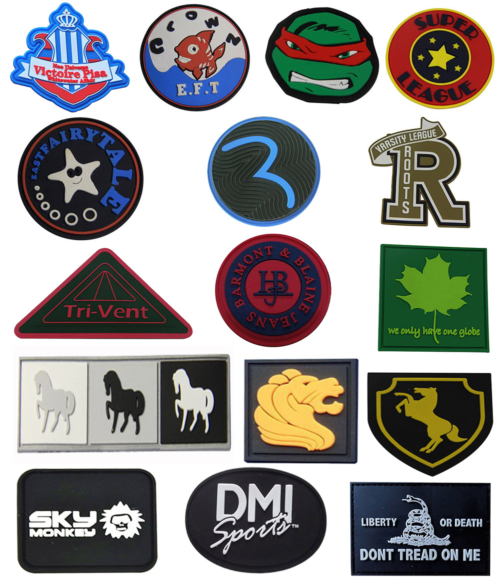 PVC labels & patches 2