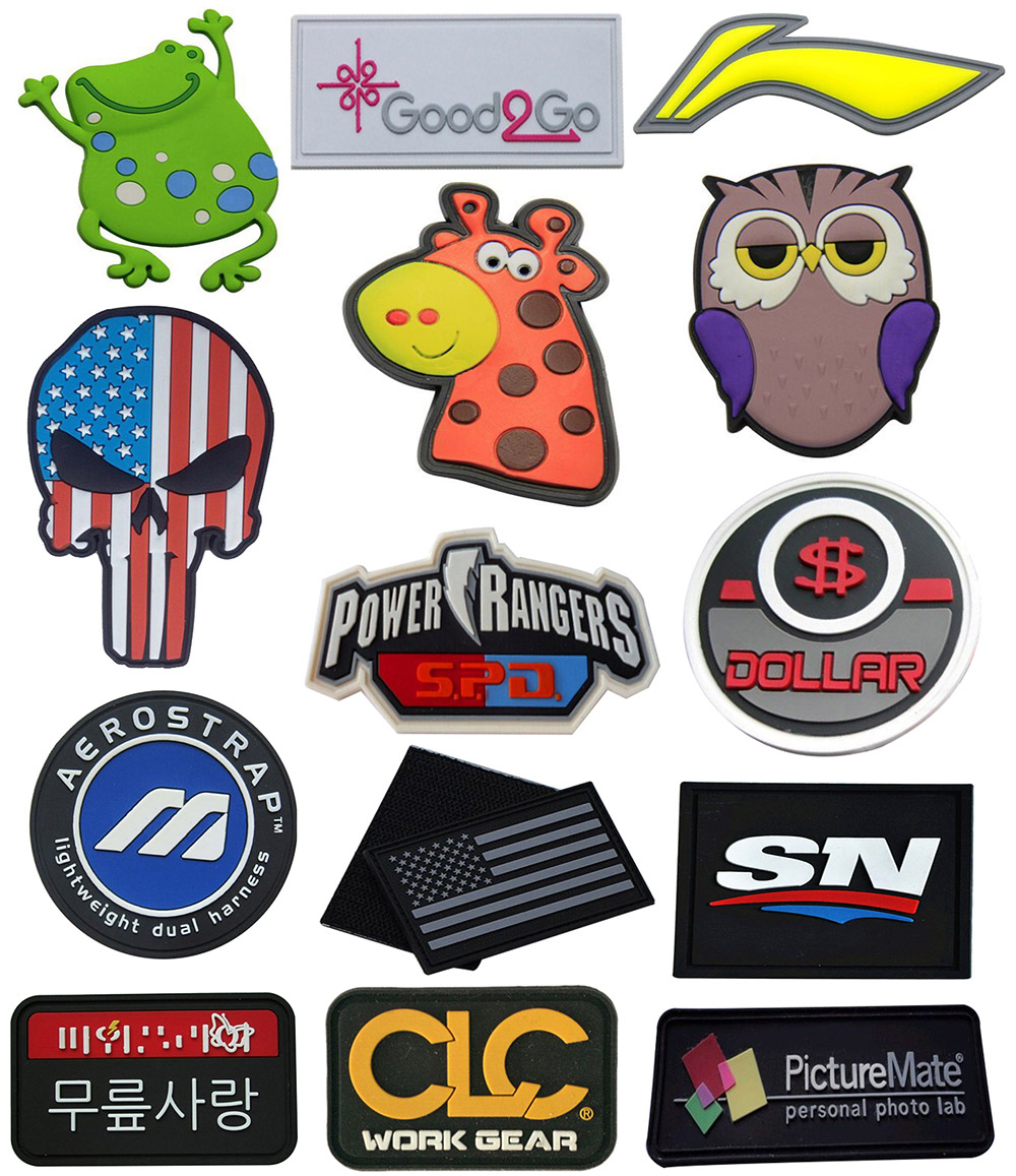 PVC labels & patches 3