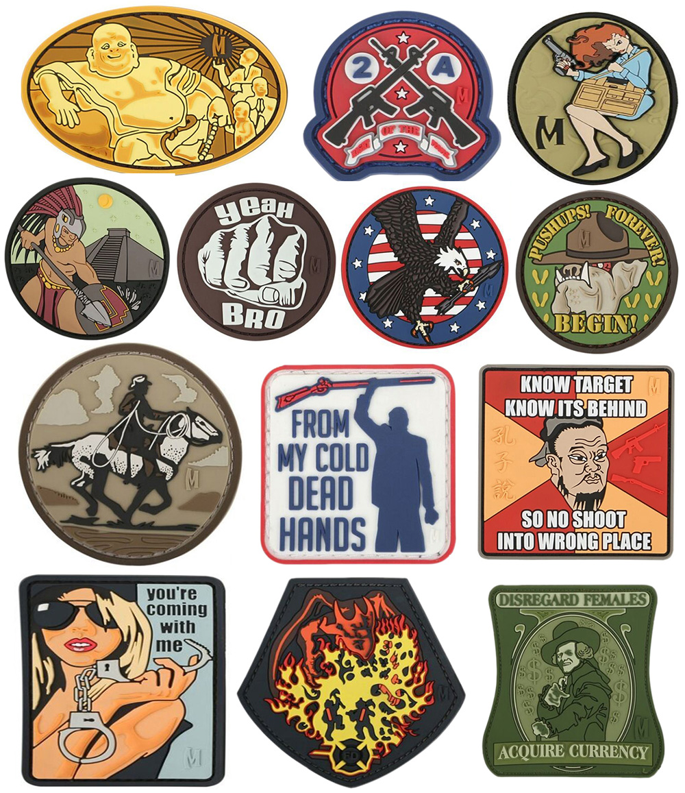 PVC labels & patches 4