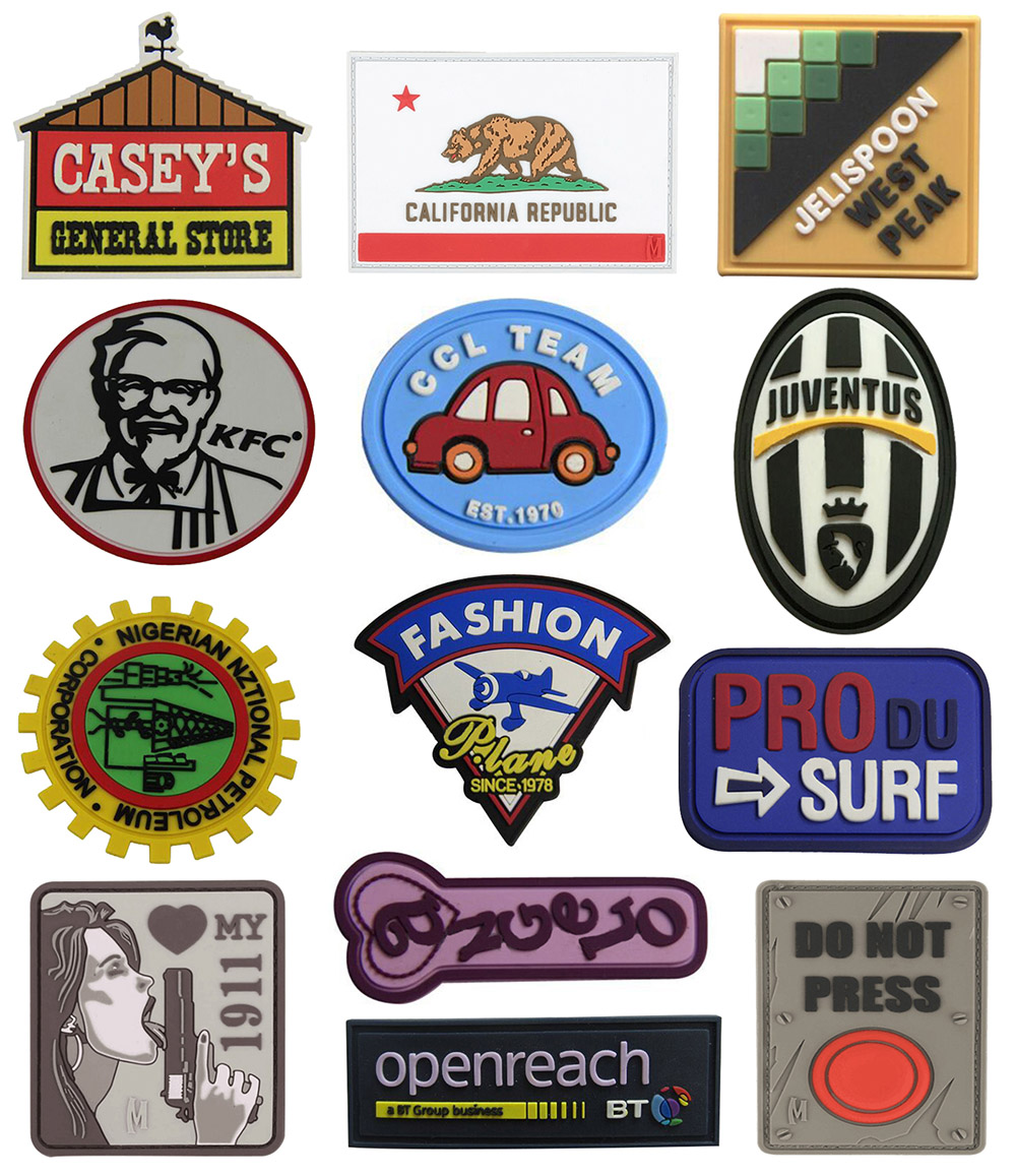 PVC labels & patches 4