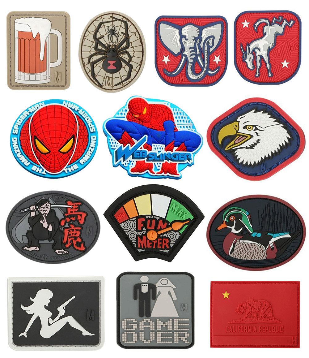 PVC labels & patches 5