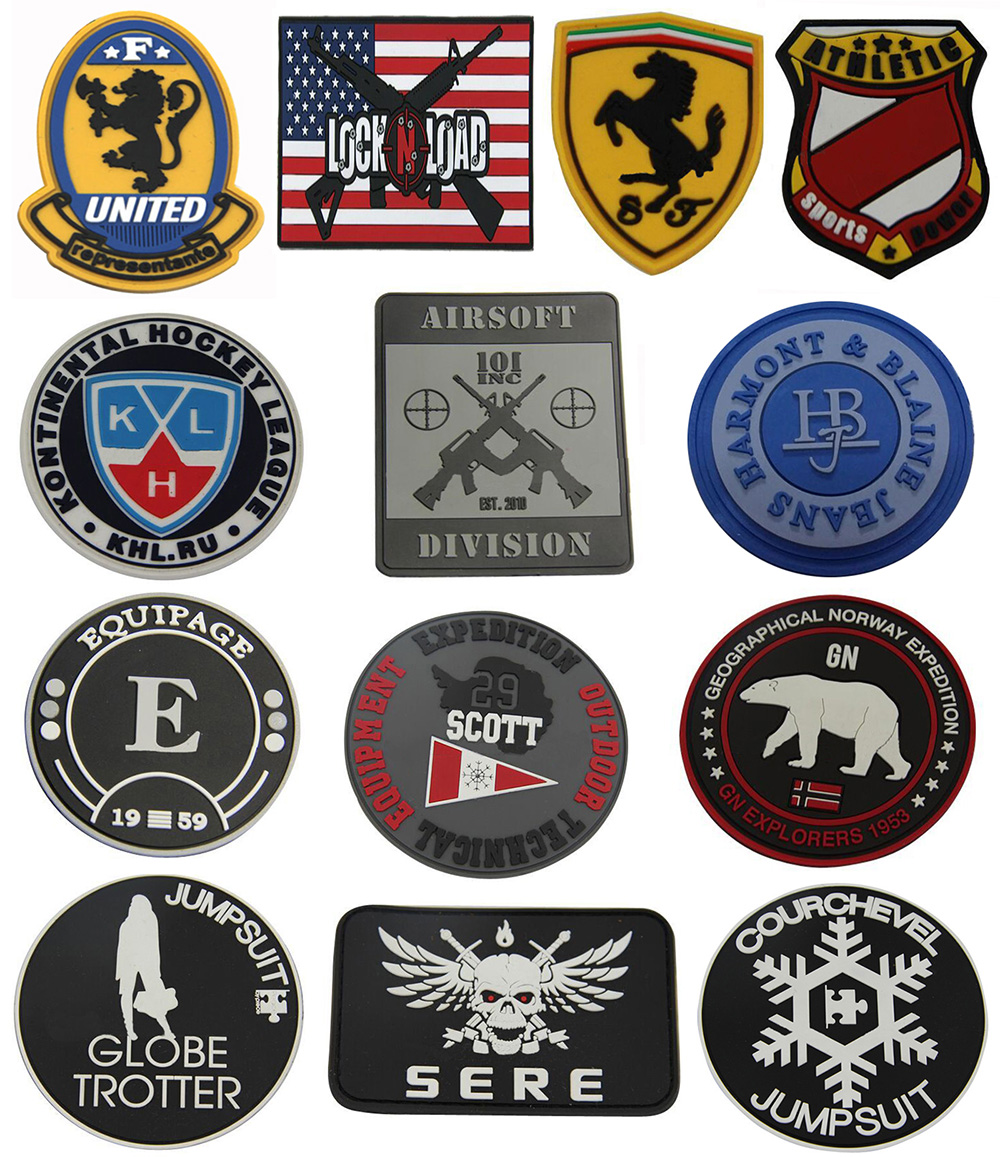 PVC labels & patches 5