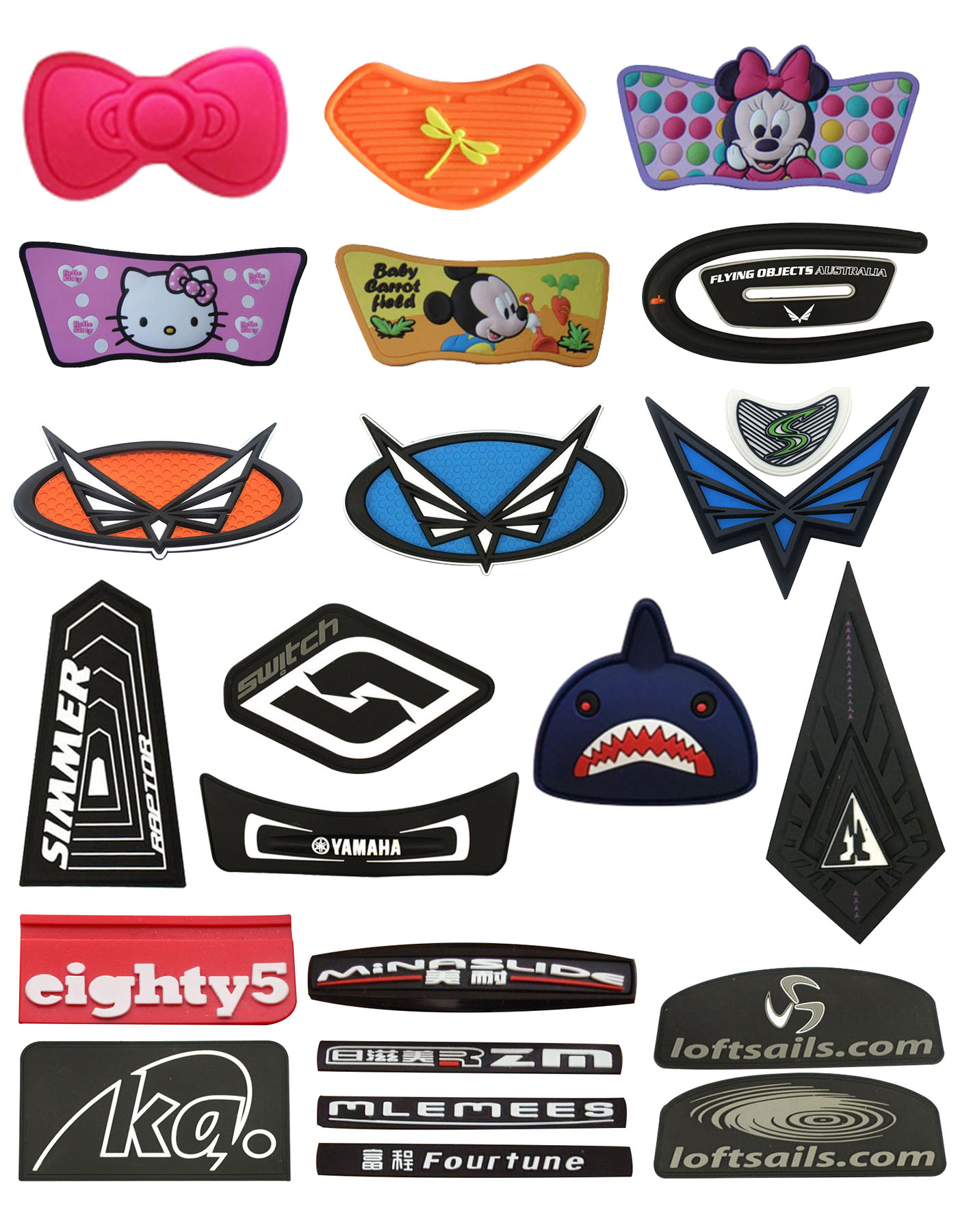 PVC labels & patches 7