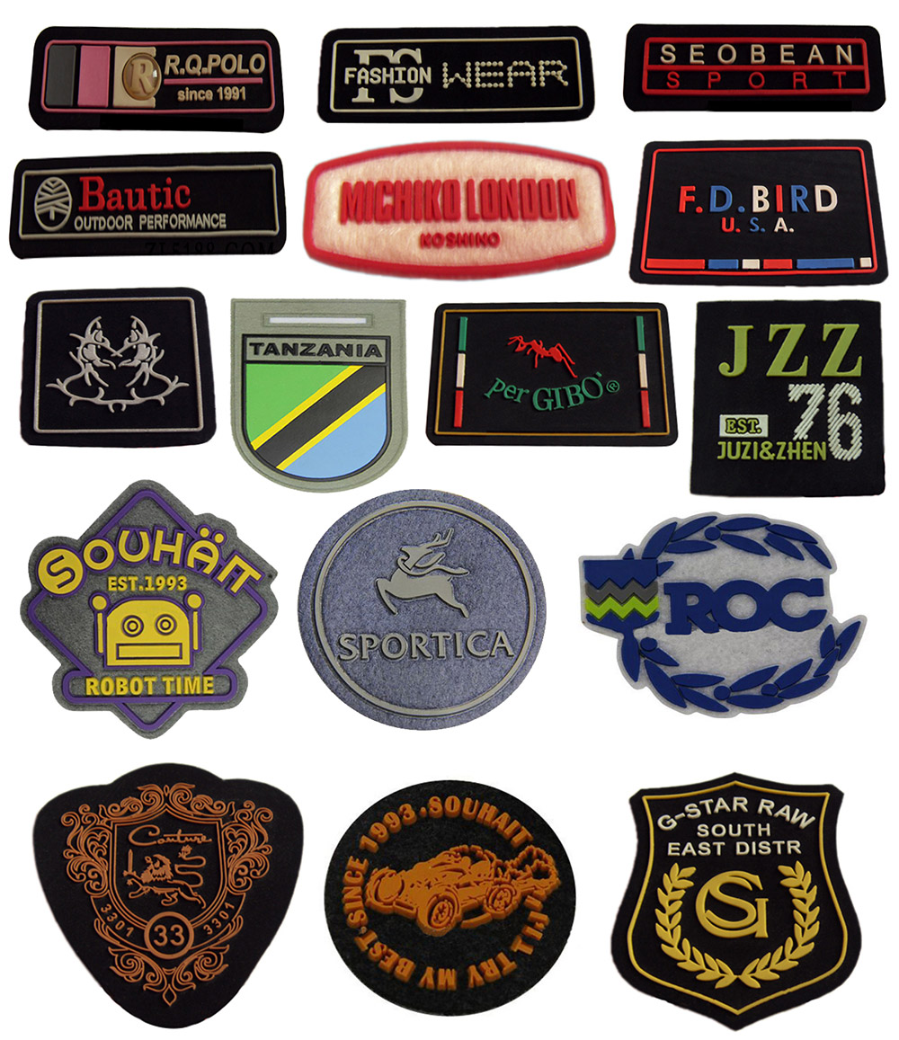 PVC labels & patches 8-silicon epoxy