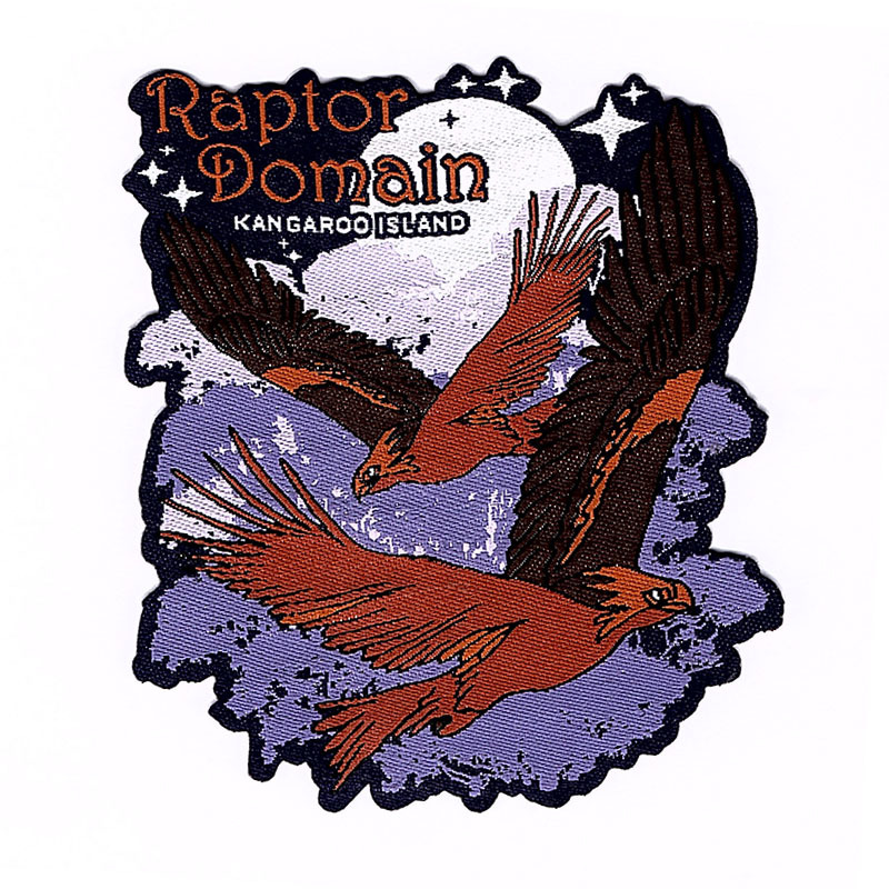 raptor domain kangrod island woven patch 