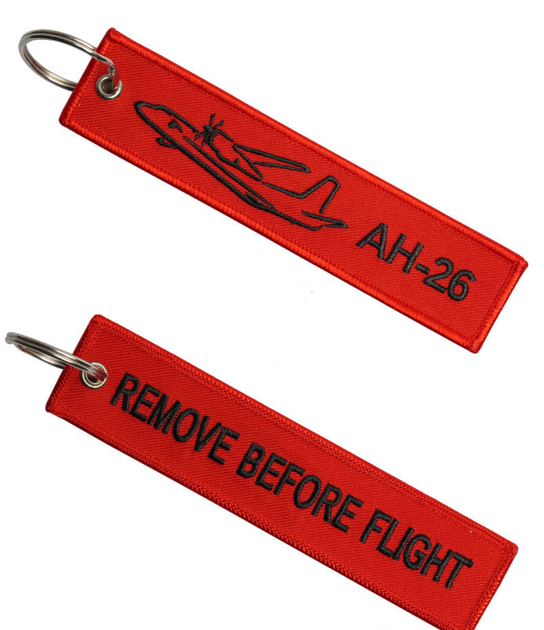 AH-26 Remove before flight keychain 