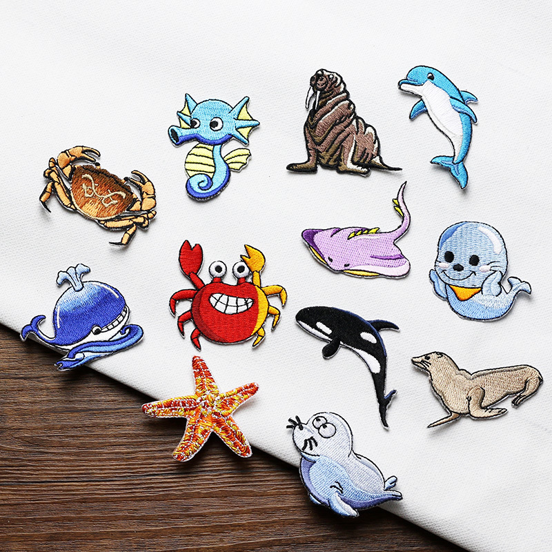 Sea animals patches 