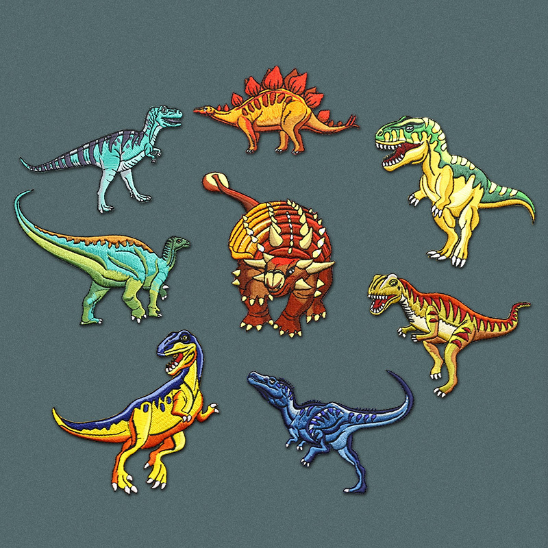 dinosours patches 