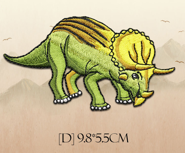 dinosours patches 