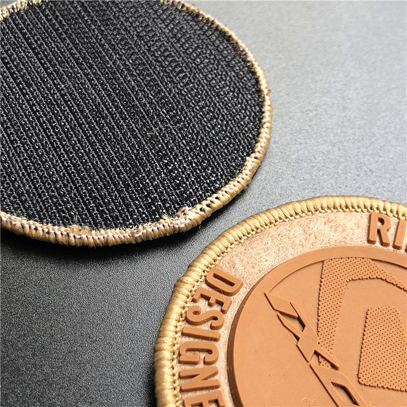 Silicon heat tranfer patch on felt background 