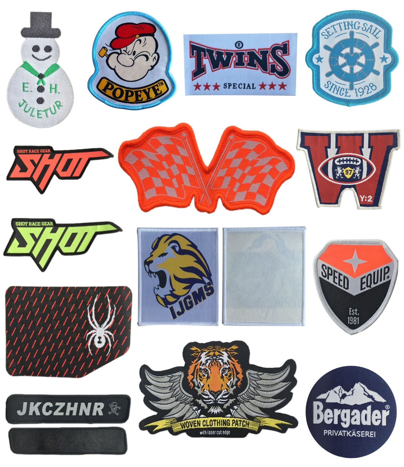 Woven logo patches 2