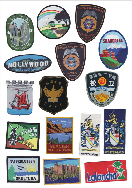 Woven government patches  