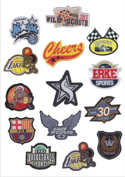 Woven sports patches 1