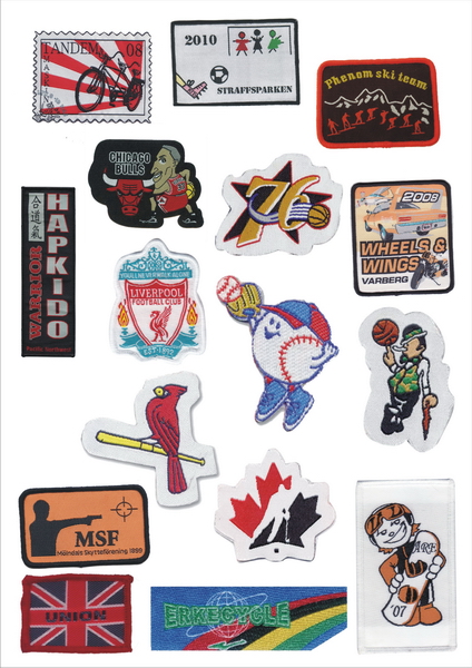 Woven sports patches 2