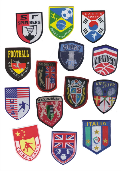 Woven sports patches 3