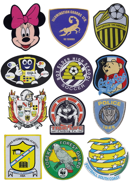 Woven sports patches 3