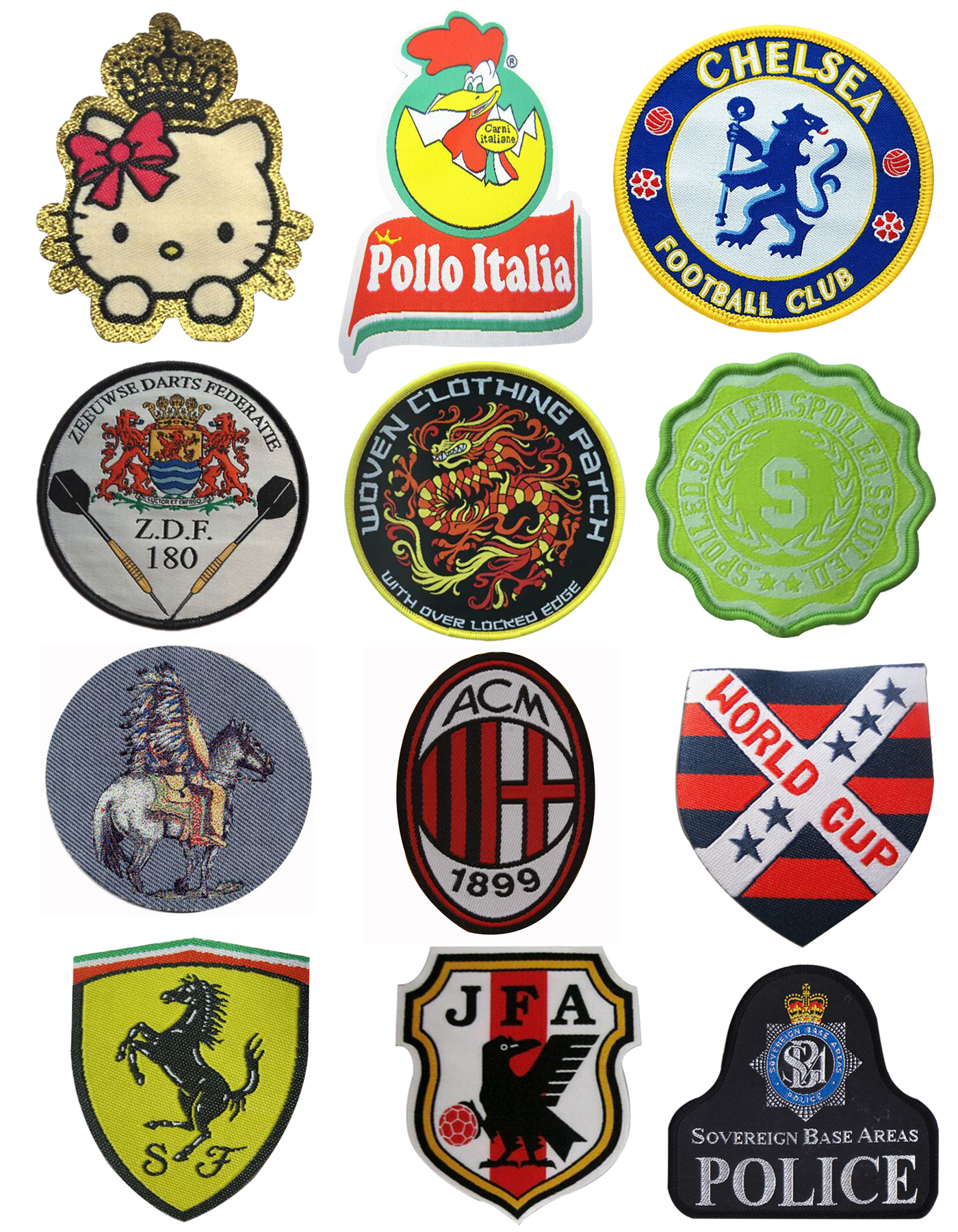 Woven patches 3