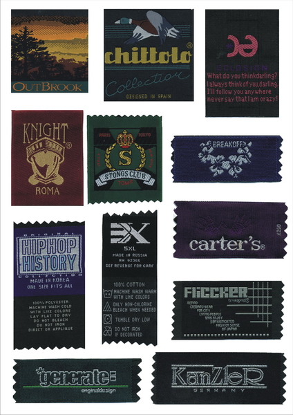 Woven labels 1