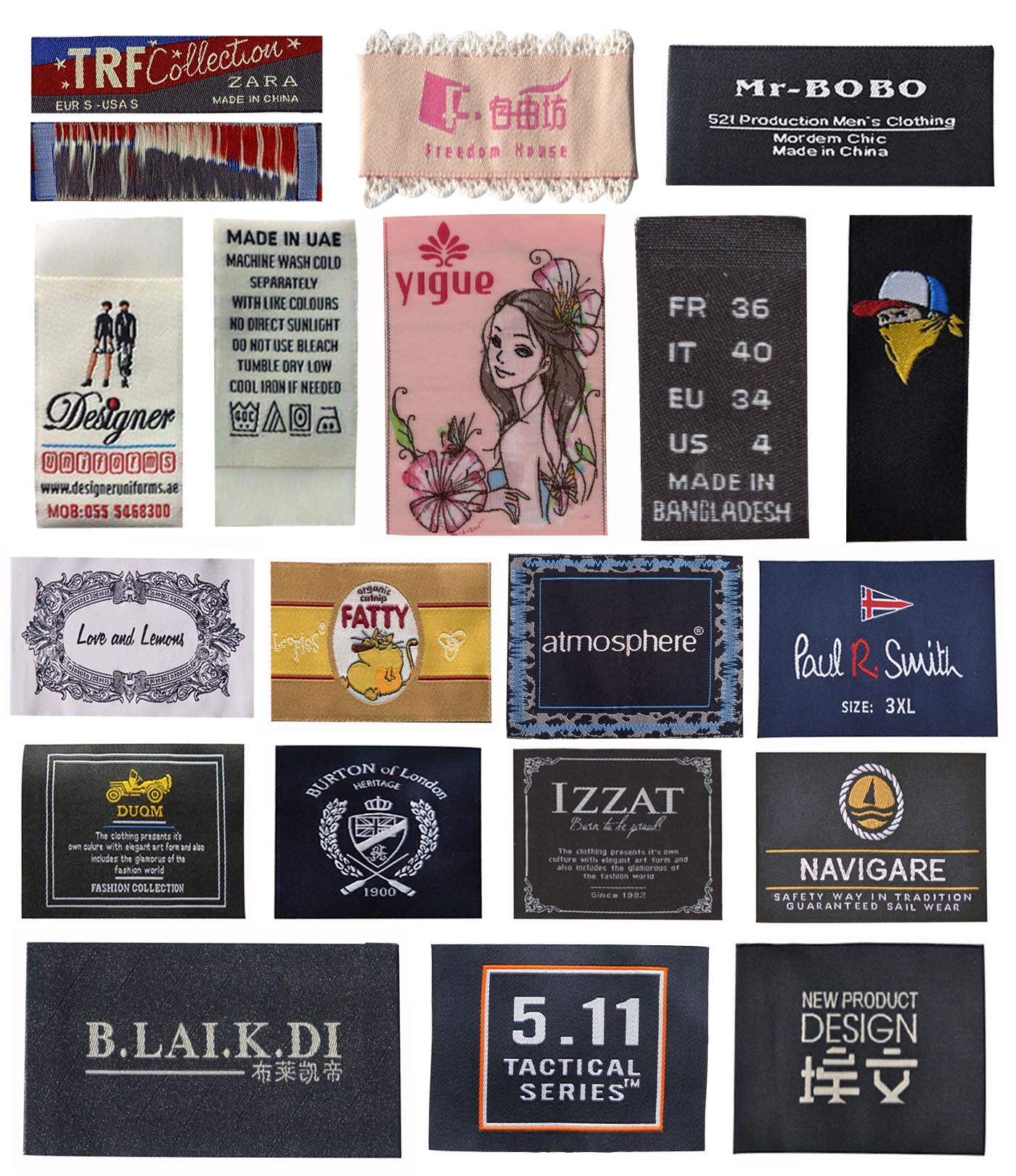 Woven labels 7