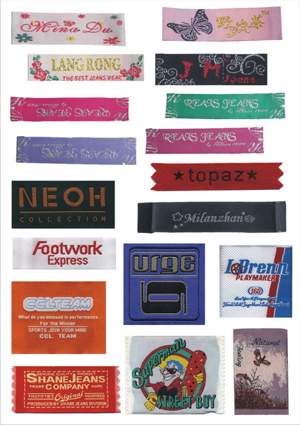 woven labels 12