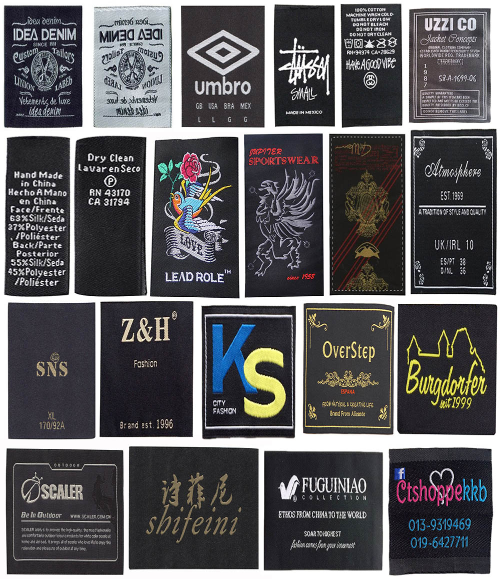  woven labels 14