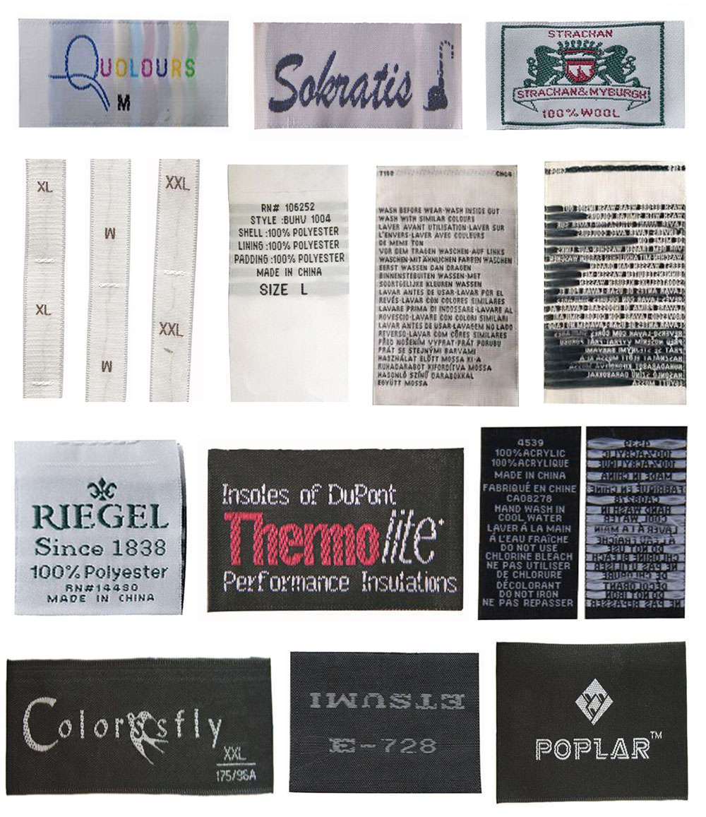  woven labels 16