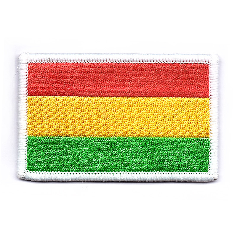 Colored flag patches 