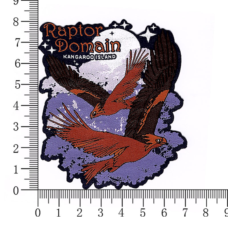 raptor domain kangrod island woven patch 