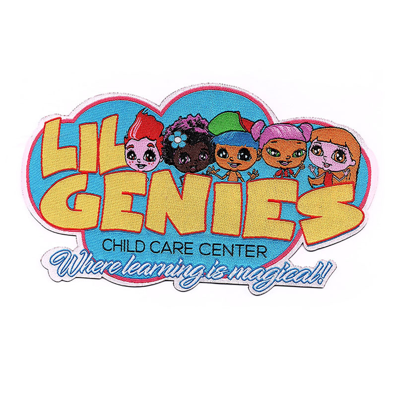 LIL genies child care center woven patch  