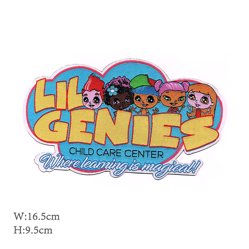 LIL genies child care center woven patch  