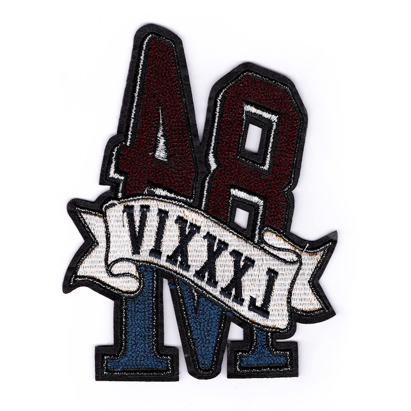 84M LXXXVI chenille embroidered patch 