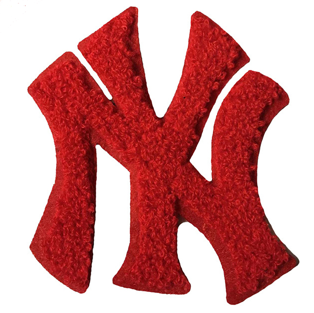 NY chenille embroidered patch 