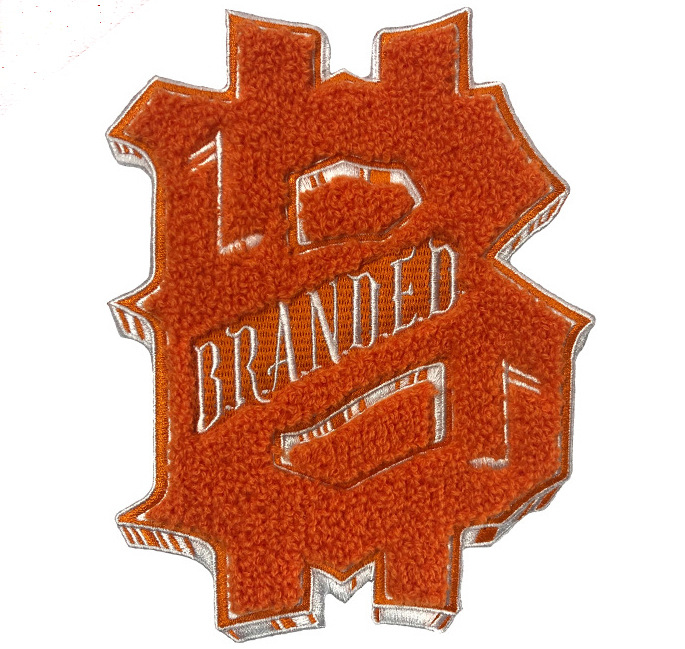 Branded chenille patch 