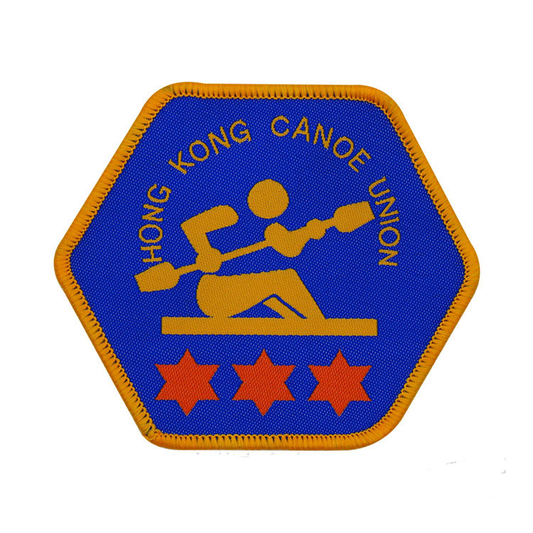 canoe union woven patch 