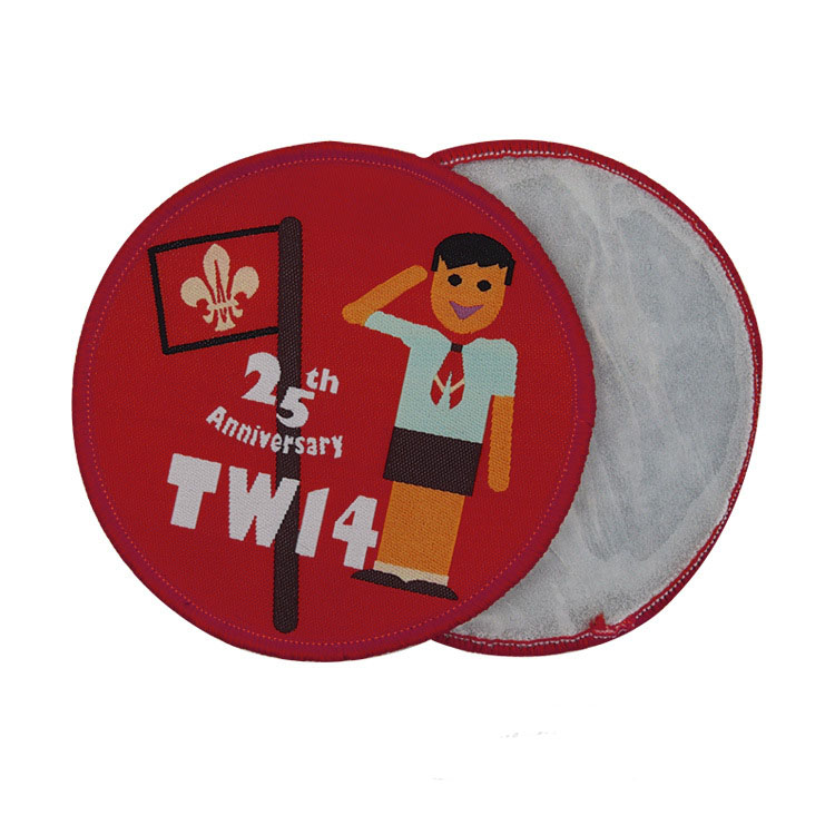 25th anniversary woven patch 