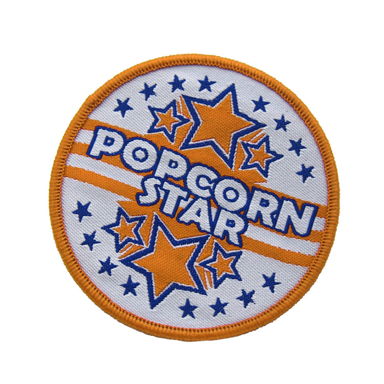 POPCORN woven patch 