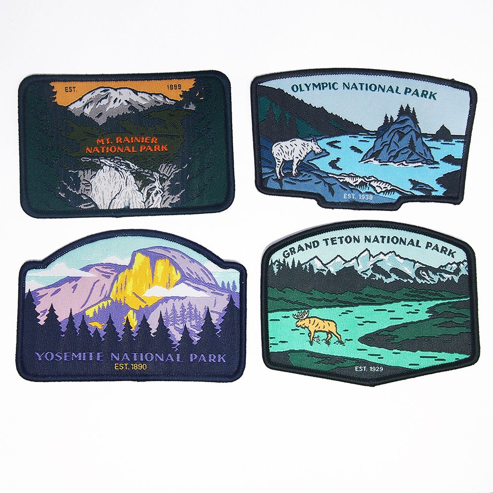 Parks woven patches 