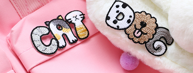 Cat & dog patches 