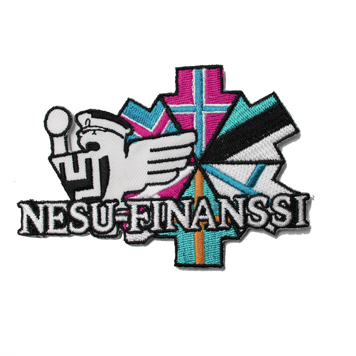 nesu-finanssi  embroidered patches 